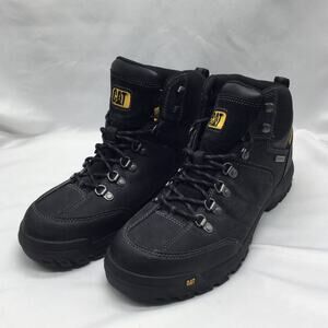 CAT Threshold Waterproof Work Boot Black Men 13